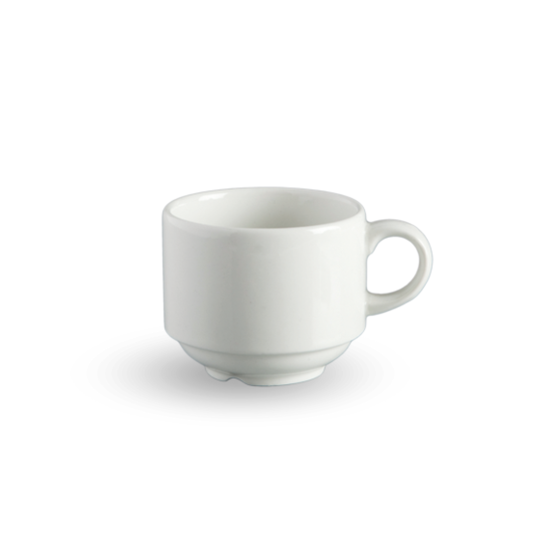 Tea Cup Hire Gauteng – White Porcelain Tea Cup