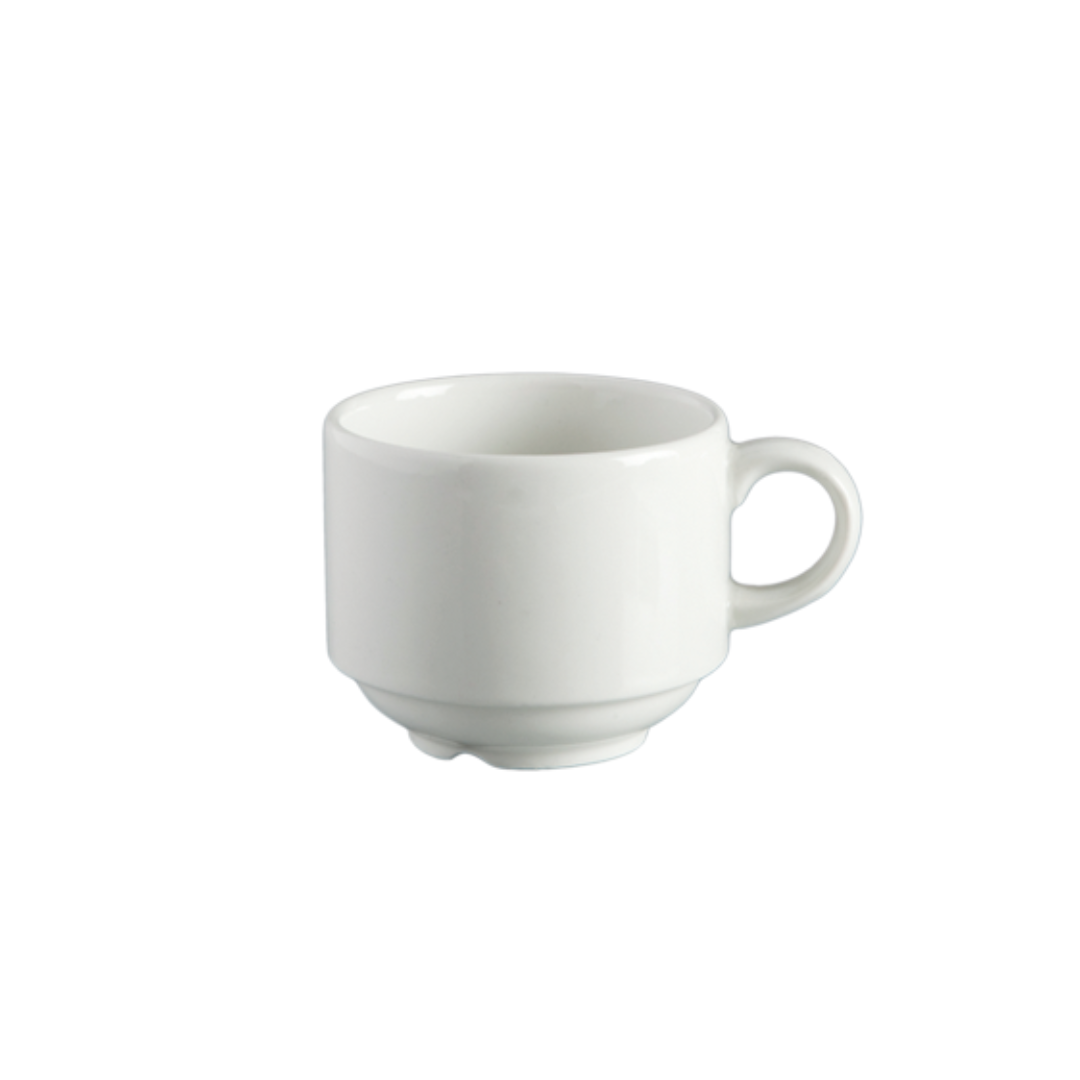 Tea Cup Hire Gauteng – White Porcelain Tea Cup